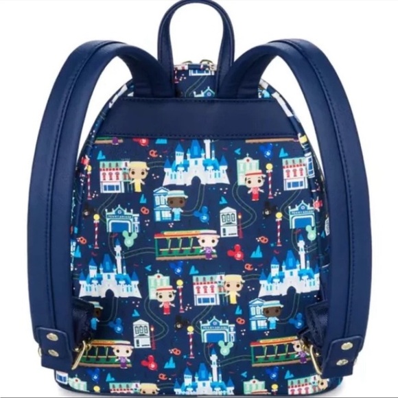 Disney Loungefly Dapper Dans Backpack - Picture 2 of 9
